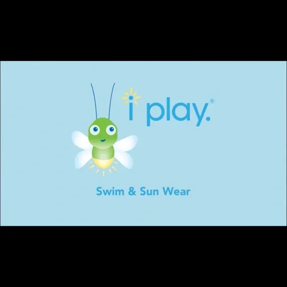 I PLAY PURPLE ADJUSTABLE SUN HAT W/ TIE 0-6 months SPF 50! NEW W/OUT TAGS ☀️ - Picture 3 of 5